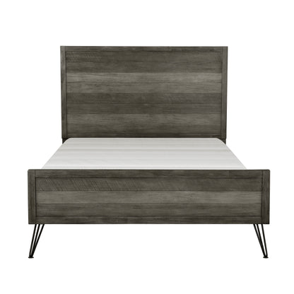 Homelegance Queen Bed Urbanite Grey Finish 1604-1