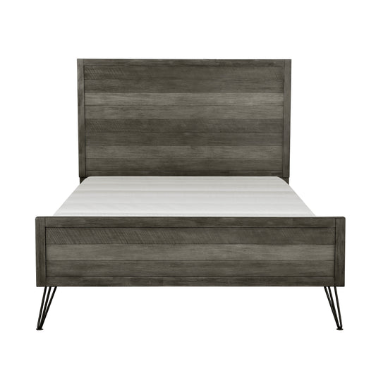 Homelegance Queen Bed Urbanite Grey Finish 1604-1