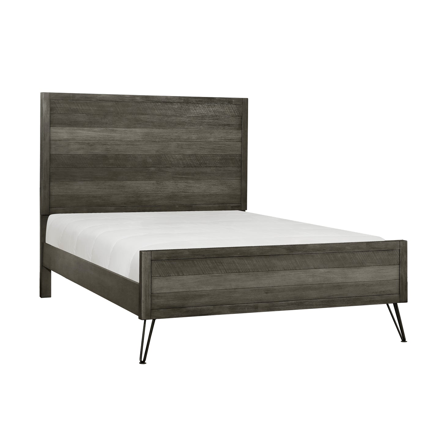 Homelegance Queen Bed Urbanite Grey Finish 1604-1