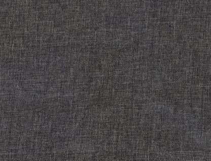 Homelegance Queen Bed Samuel Gray Upholstery Black Frame 1612-1