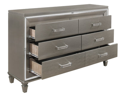 Homelegance Dresser in Brown Cherry Light Assembly Required 1616-5
