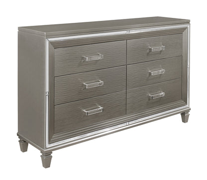 Homelegance Dresser in Brown Cherry Light Assembly Required 1616-5