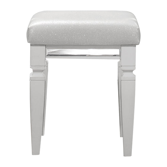 Homelegance Vanity Benches Tamsin White Metallic Finish 1616W-14