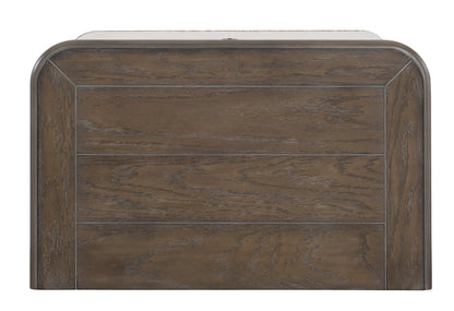 Homelegance Nightstand Baylesford Antique White Rub-Through Finish 1624W-4
