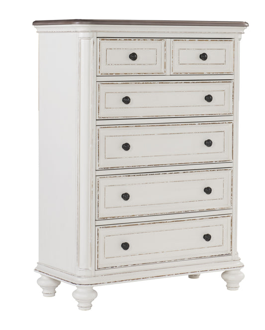 Homelegance Chest Baylesford Antique White Finish 1624W-9