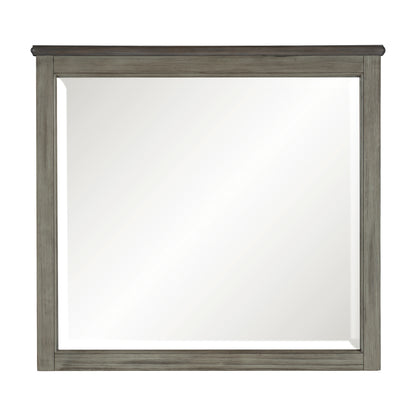 Homelegance Dresser Mirror Weaver Antique Gray Finish 1626GY-6