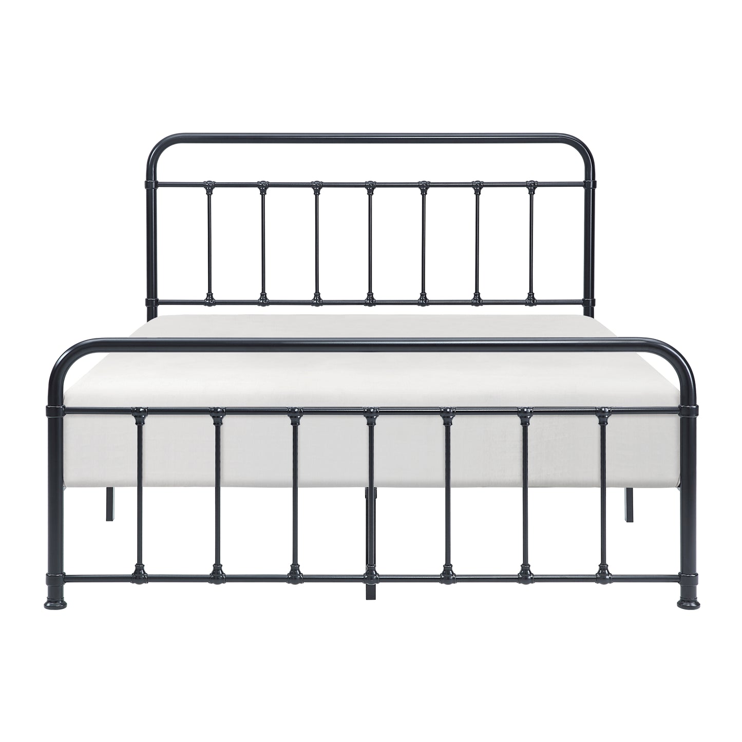 Homelegance Queen Bed Fawn Black Finish Elegant Design 1628-1