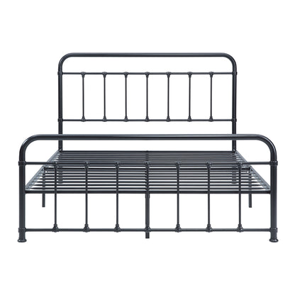 Homelegance Queen Bed Fawn Black Finish Elegant Design 1628-1
