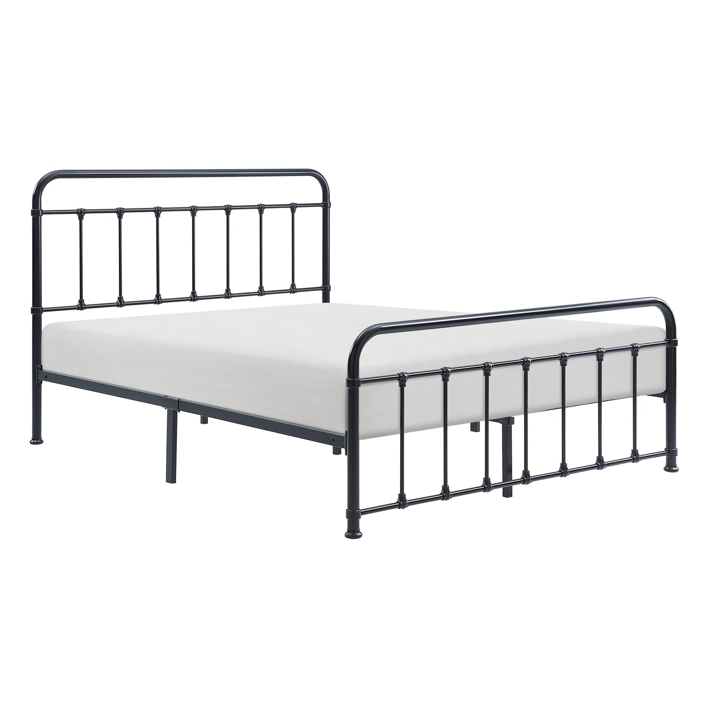 Homelegance Queen Bed Fawn Black Finish Elegant Design 1628-1