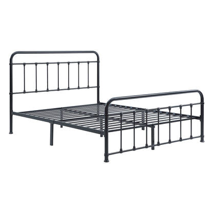 Homelegance Queen Bed Fawn Black Finish Elegant Design 1628-1