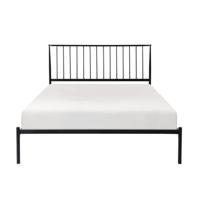 Homelegance Queen Bed Augusta Black Finish Elegant Design 1630-1
