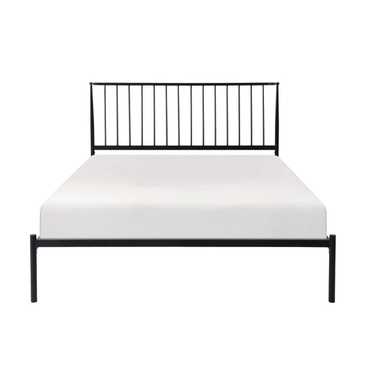 Homelegance Queen Bed Augusta Black Finish Elegant Design 1630-1