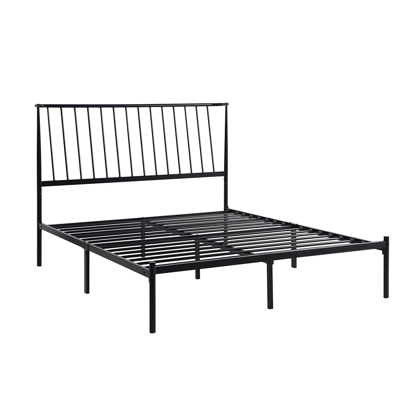 Homelegance Queen Bed Augusta Black Finish Elegant Design 1630-1