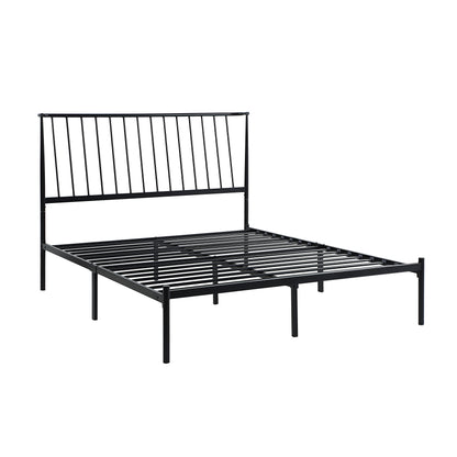 Homelegance Queen Bed Augusta Black Finish Elegant Design 1630-1