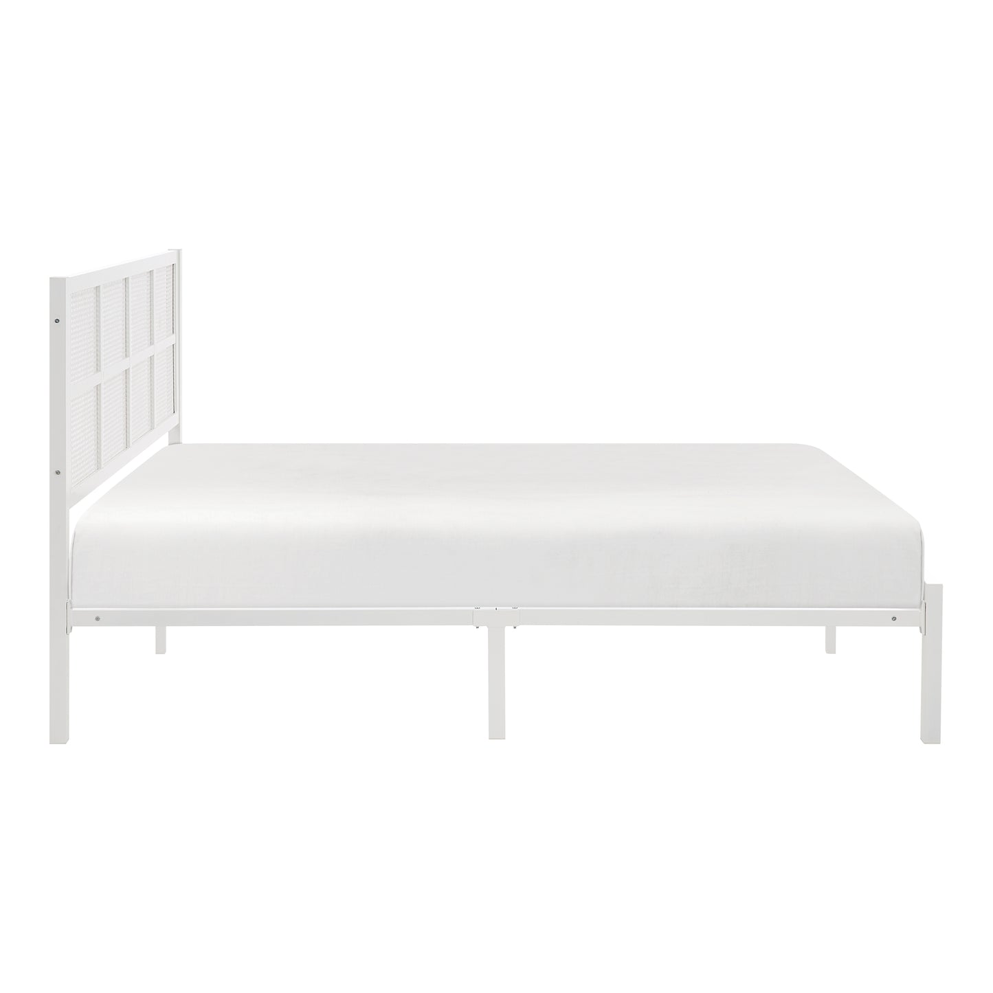 Homelegance Queen Bed Sanibel White Finish Coastal Charm 1635WH-1
