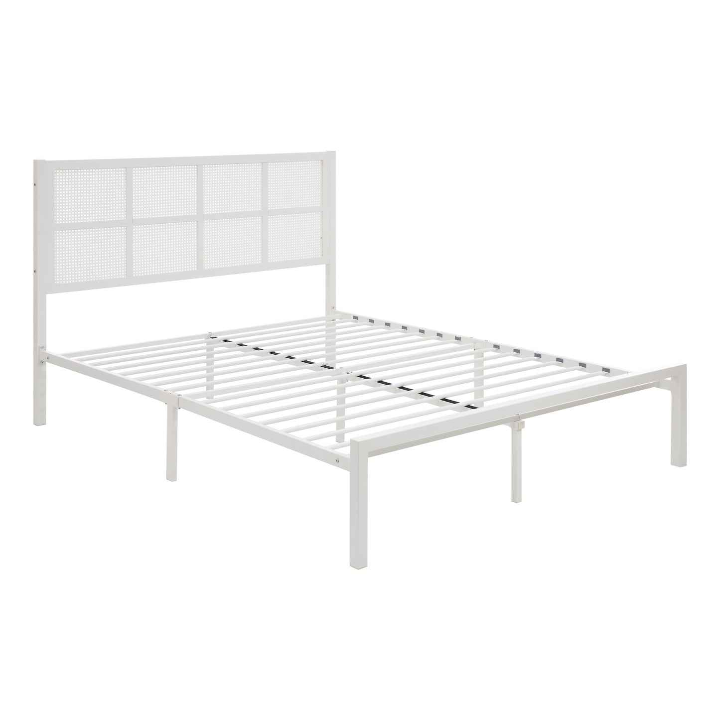Homelegance Queen Bed Sanibel White Finish Coastal Charm 1635WH-1