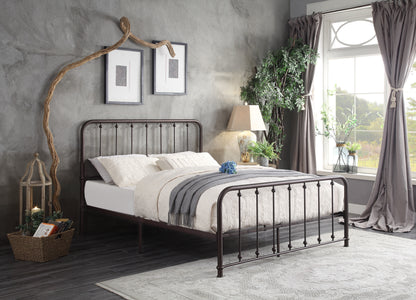Homelegance Queen Bed Larkspur Antique Bronze Vintage Charm 1638-1