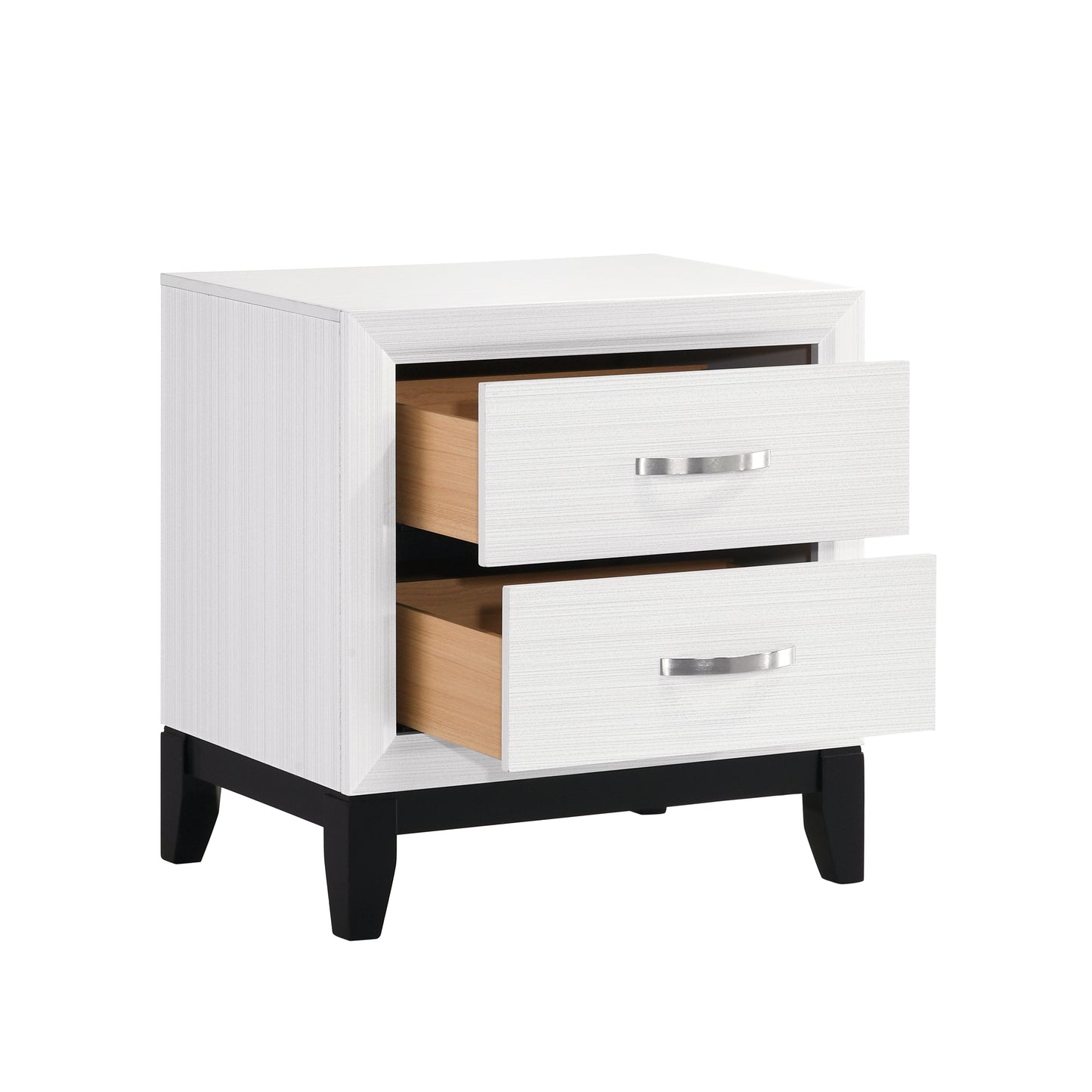 Homelegance Nightstand Davi White Finish Elegant Design 1645WH-4