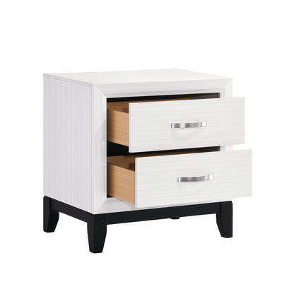 Homelegance Nightstand Davi White Finish Elegant Design 1645WH-4