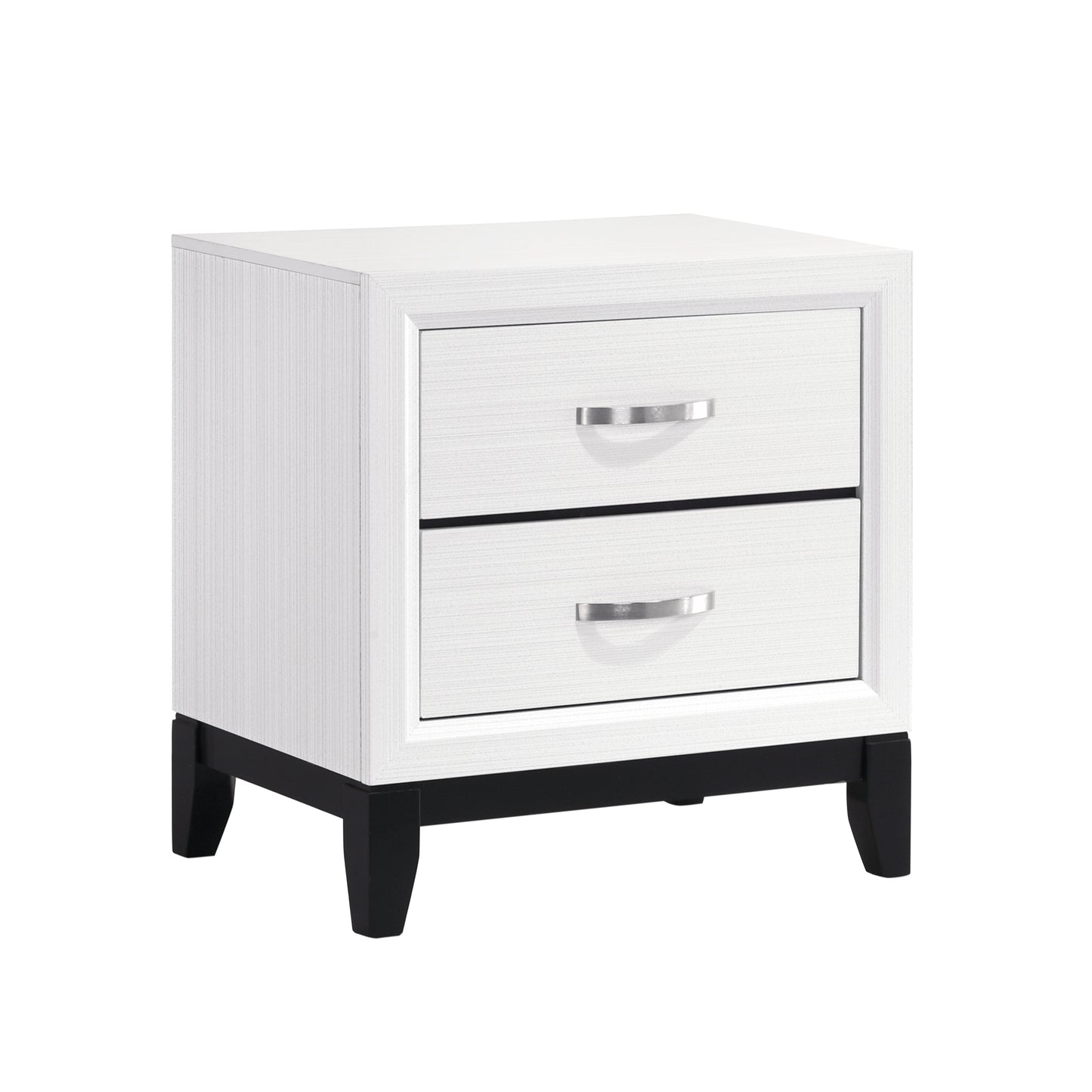 Homelegance Nightstand Davi White Finish Elegant Design 1645WH-4