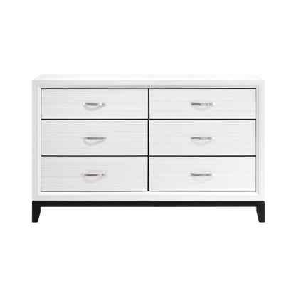 Homelegance Dresser Davi White Finish Elegant Storage Solution 1645WH-5