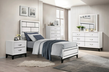 Homelegance Dresser Davi White Finish Elegant Storage Solution 1645WH-5