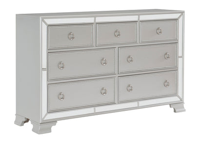 Homelegance Avondale Dresser Silver Finish Elegant Design 1646-5
