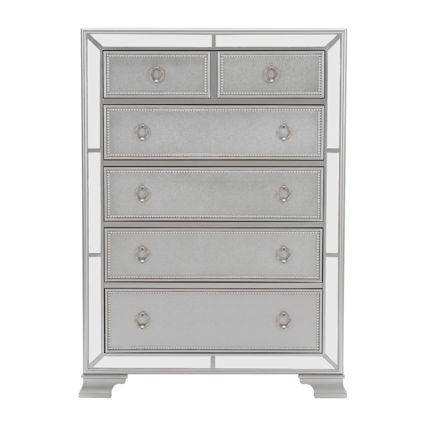 Homelegance Chest Avondale Silver Finish Elegant Design 1646-9