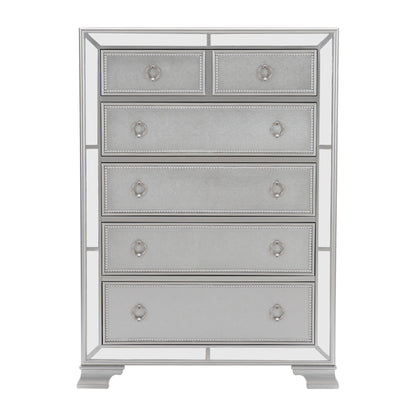 Homelegance Chest Avondale Silver Finish Elegant Design 1646-9