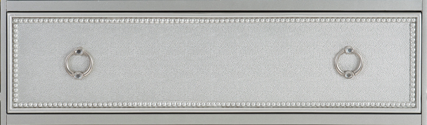 Homelegance Chest Avondale Silver Finish Elegant Design 1646-9