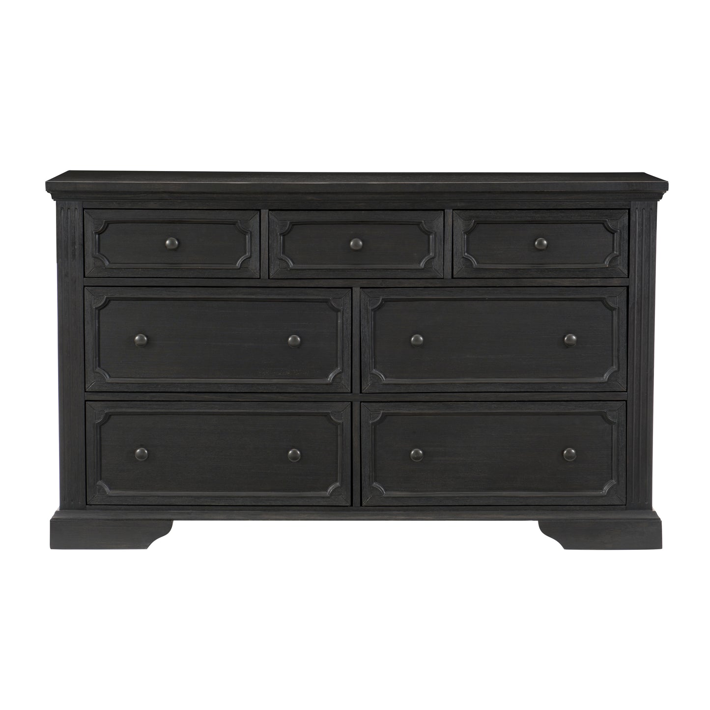 Homelegance Dresser Bolingbrook Wire-Brushed Charcoal Finish 1647-5