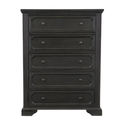 Homelegance Chest Bolingbrook Wire Brushed Charcoal Finish Elegant Design 1647-9