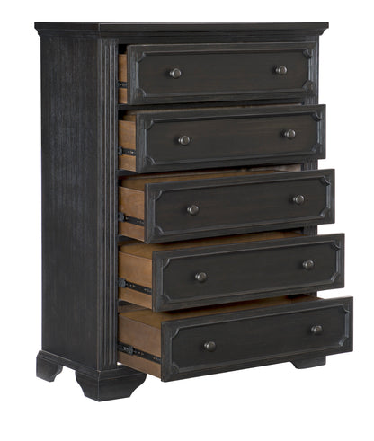 Homelegance Chest Bolingbrook Wire Brushed Charcoal Finish Elegant Design 1647-9