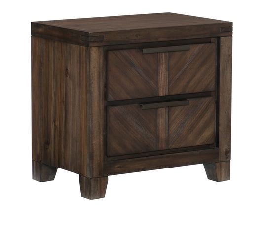 Homelegance Nightstand Parnell Espresso Finish Elegant Design 1648-4