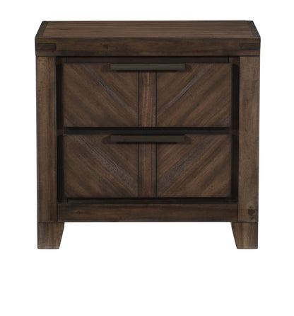 Homelegance Nightstand Parnell Espresso Finish Elegant Design 1648-4