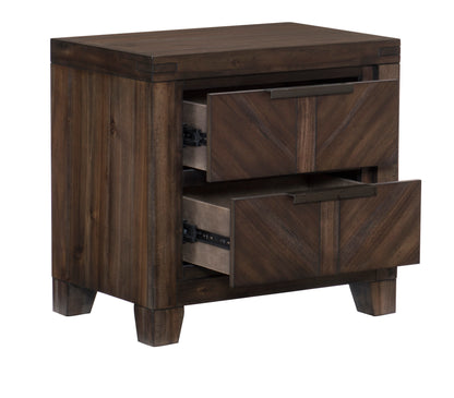 Homelegance Nightstand Parnell Espresso Finish Elegant Design 1648-4