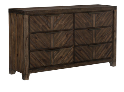 Homelegance Dresser Parnell Distressed Espresso Finish 1648-5