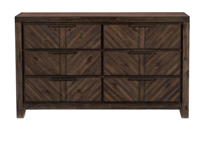 Homelegance Dresser Parnell Distressed Espresso Finish 1648-5