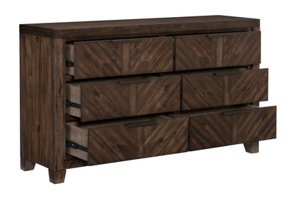 Homelegance Dresser Parnell Distressed Espresso Finish 1648-5
