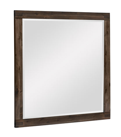 Homelegance Parnell Dresser Mirror in Distressed Espresso Finish 1648-6