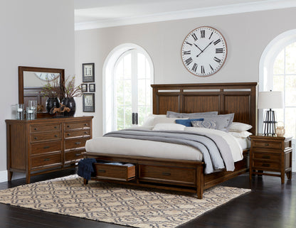 Homelegance Dresser Frazier Park Brown Cherry Finish 1649-5