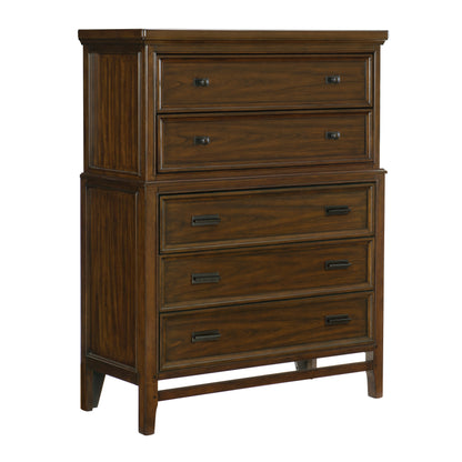 Homelegance Chest Frazier Park Brown Cherry Finish 1649-9