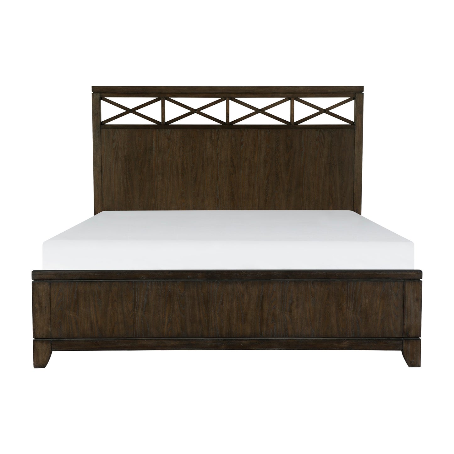Homelegance Queen Bed Griggs Dark Brown Finish 1669-1