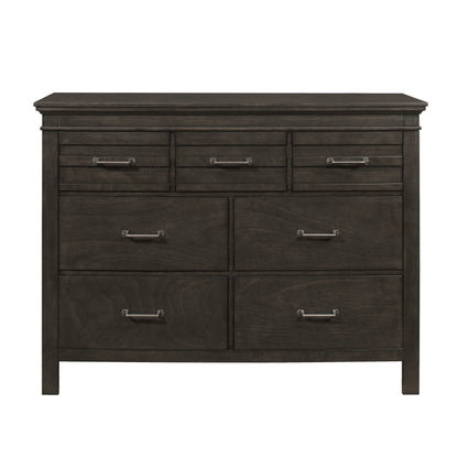 Homelegance Dresser Blaire Farm Charcoal Gray Finish with 7 Drawers 1675-5