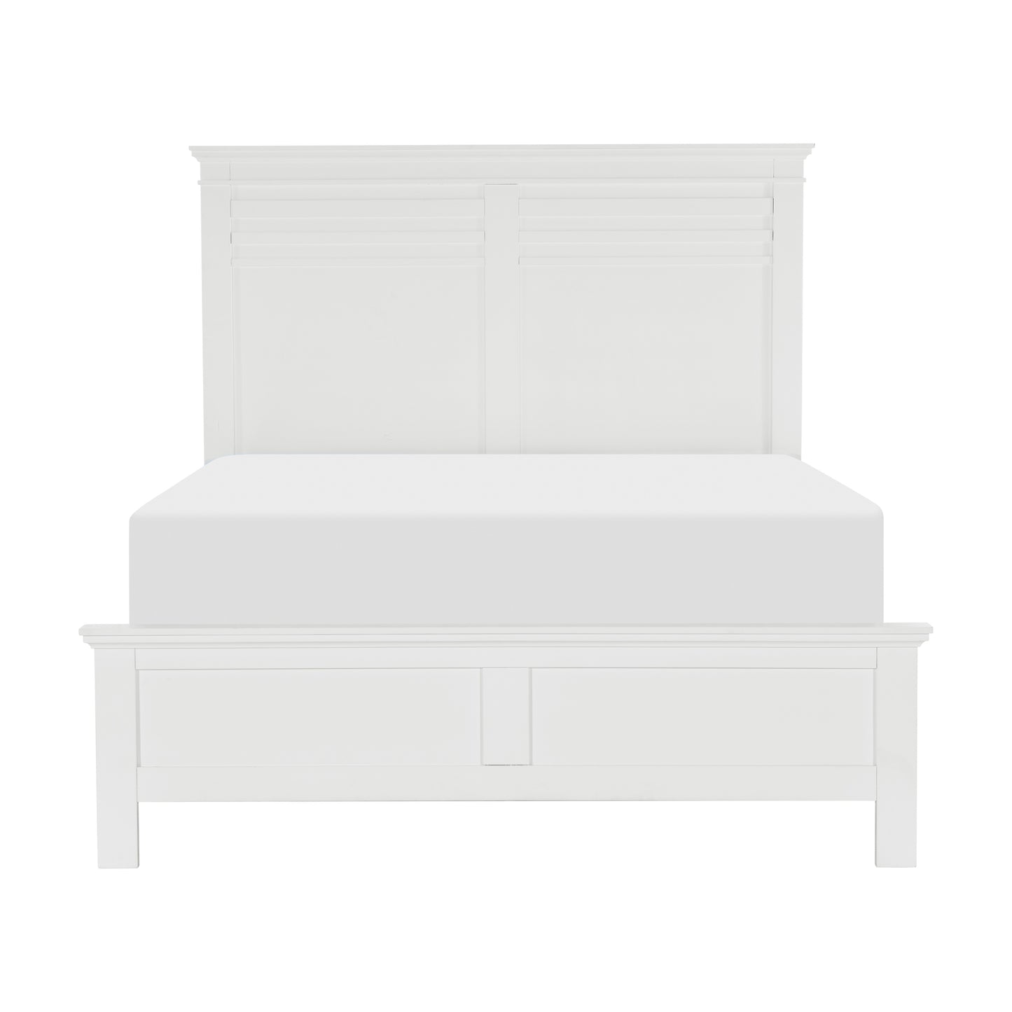 Homelegance Queen Bed Blaire Farm White Finish 1675W-1