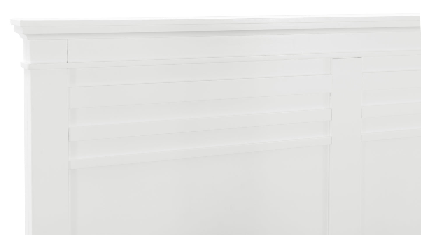 Homelegance Queen Bed Blaire Farm White Finish 1675W-1