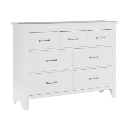 Homelegance Dresser Blaire Farm White Finish Elegant Storage Solution 1675W-5