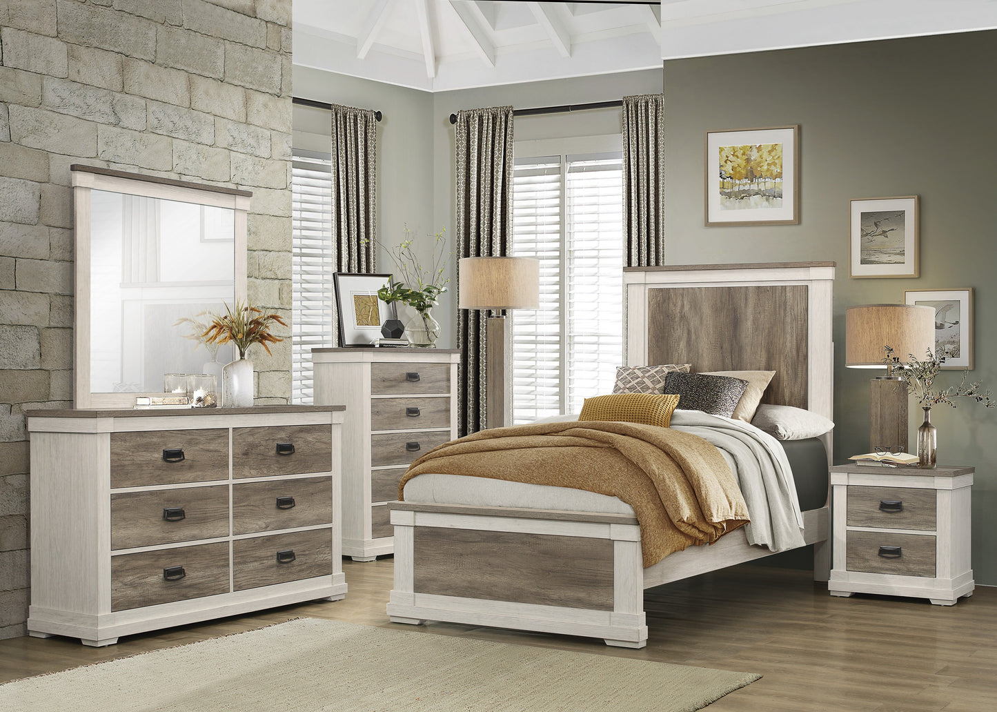 Homelegance Arcadia Chest Two-Tone Finish 1677-9