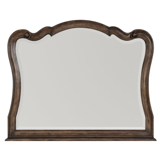Homelegance Dresser Mirror Heath Court Brown Oak Finish 1682-6