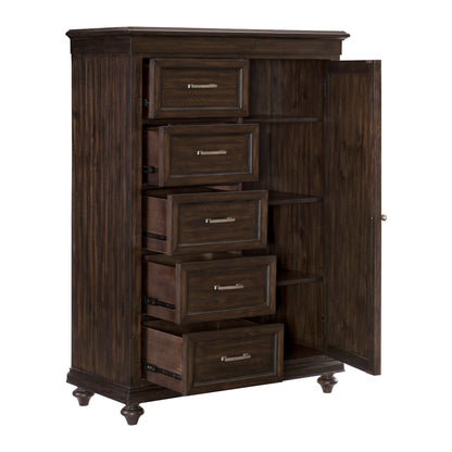 Homelegance Chest Driftwood Charcoal Finish Cardano 1689-10